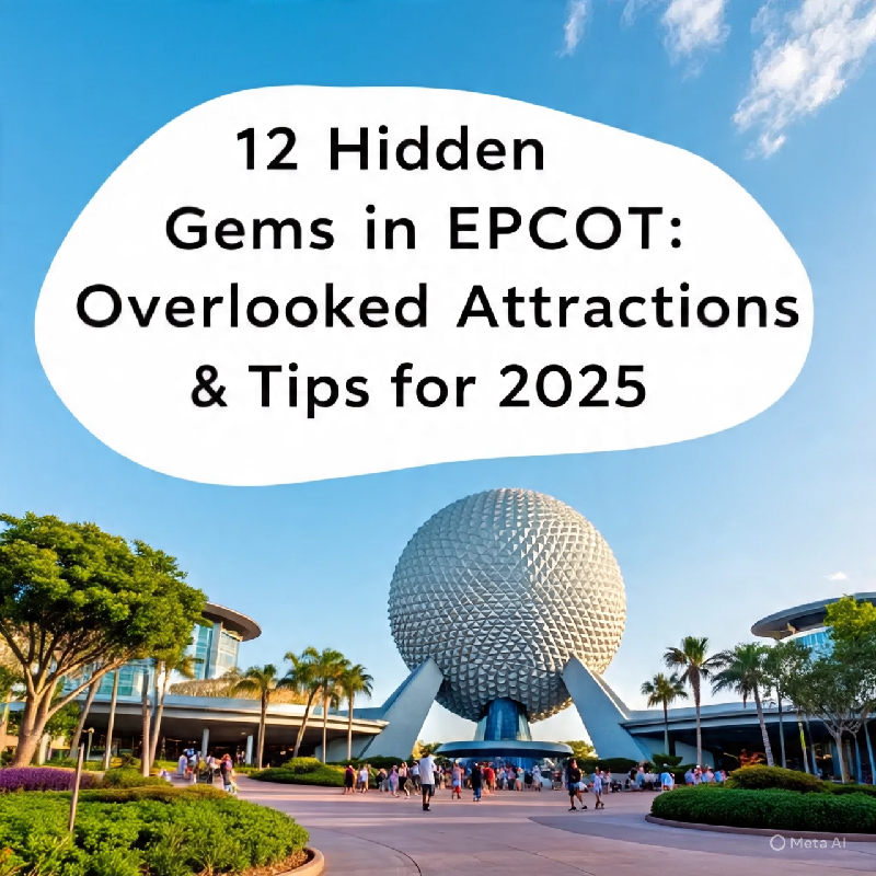 12 Hidden Gems in EPCOT: Overlooked Attractions & Tips for 2025