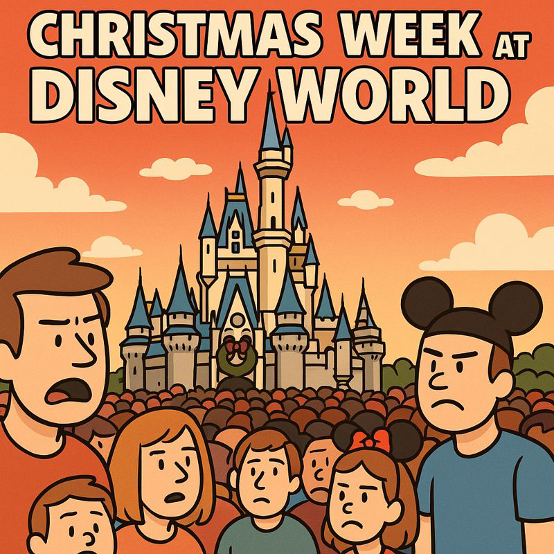 10 Brutally Funny Truths About Disney World Crowds Christmas Week