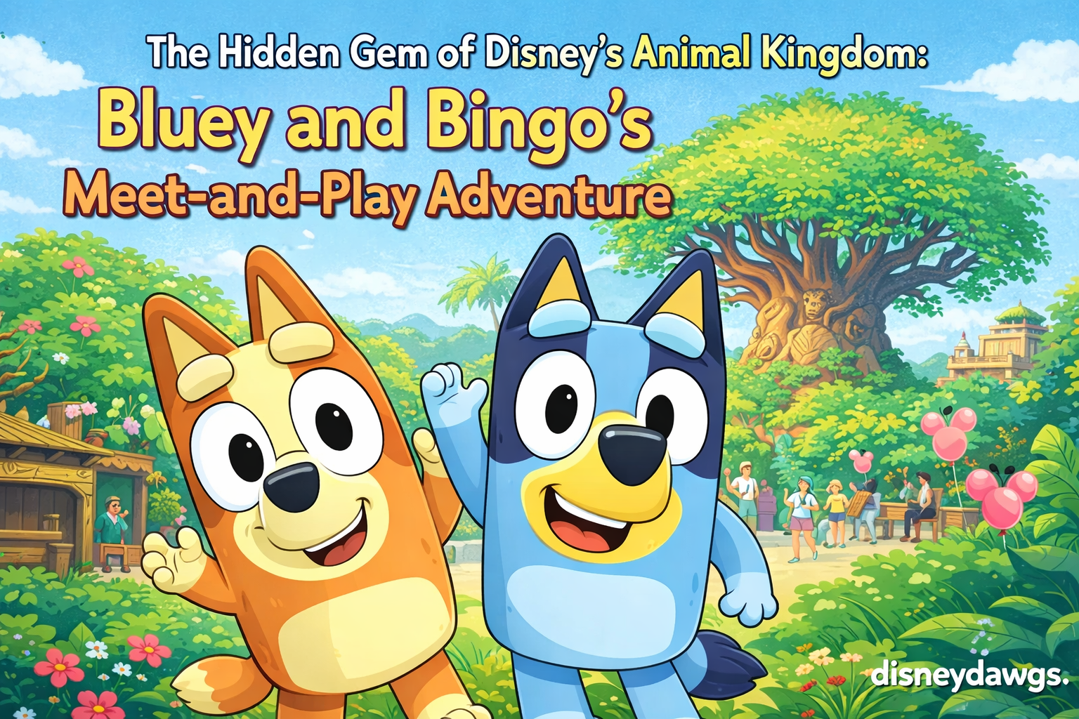 The Hidden Gem of Disney’s Animal Kingdom: Bluey and Bingo’s Meet-and-Play Adventure