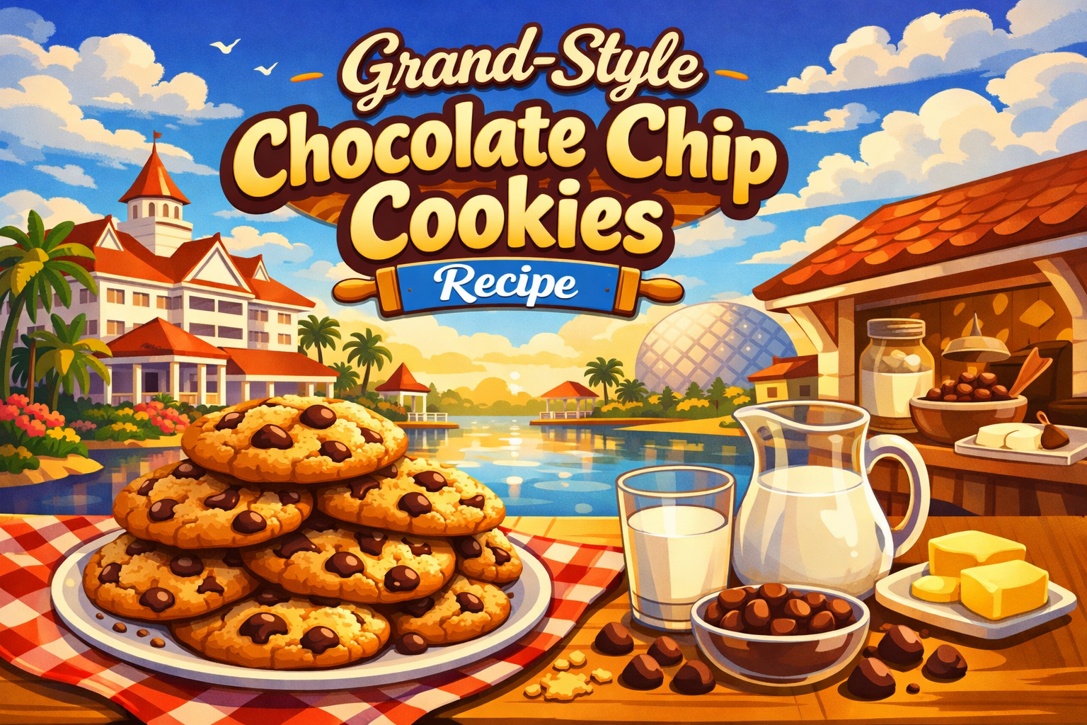Grand Floridian Chocolate Chip Cookies Recipe